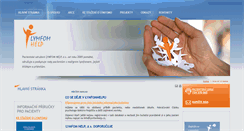 Desktop Screenshot of lymfomhelp.cz